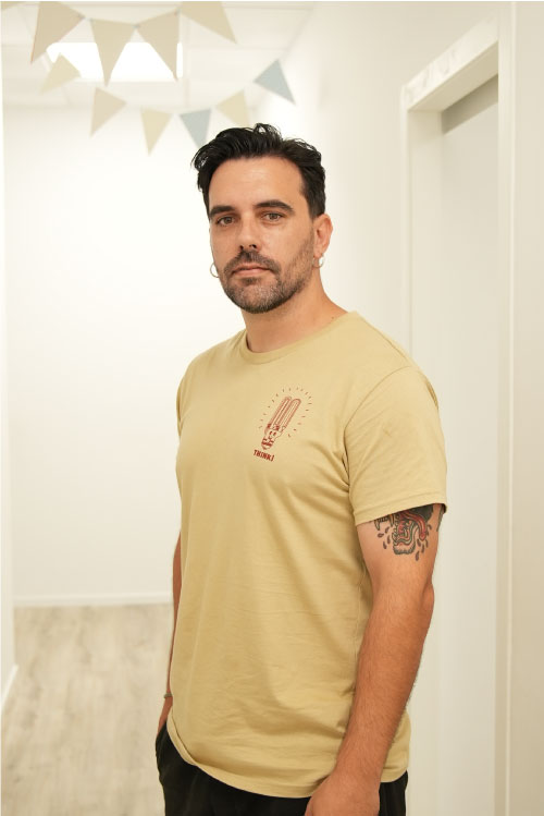 Fotografía de Carlos López, profesor de inglés de la Academia Think! en Torrevieja